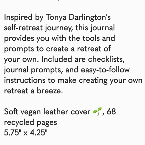 GODDESS PROVISIONS Self Care Retreat Journal - Picture 9 of 9